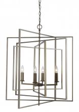  10596 ASL - El Capitan 26" Pendant Style Cage Chandelier